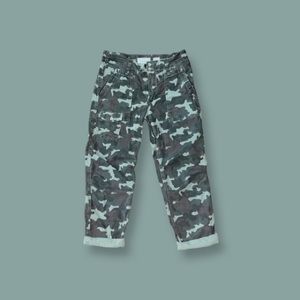 Anthropologie The Wanderer Camo Capris Size 29